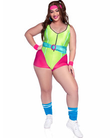 80s Workout Hottie Plus Size Womens Costume