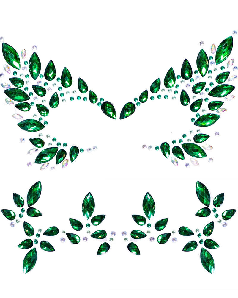 Poison Adhesive Face Jewels Sticker