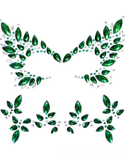 Poison Adhesive Face Jewels Sticker
