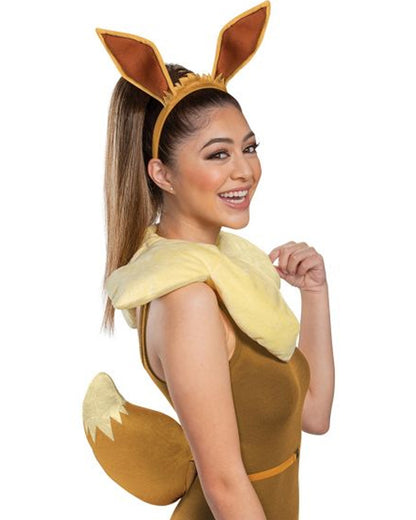Pokemon Eevee Headband Collar and Tail Kit