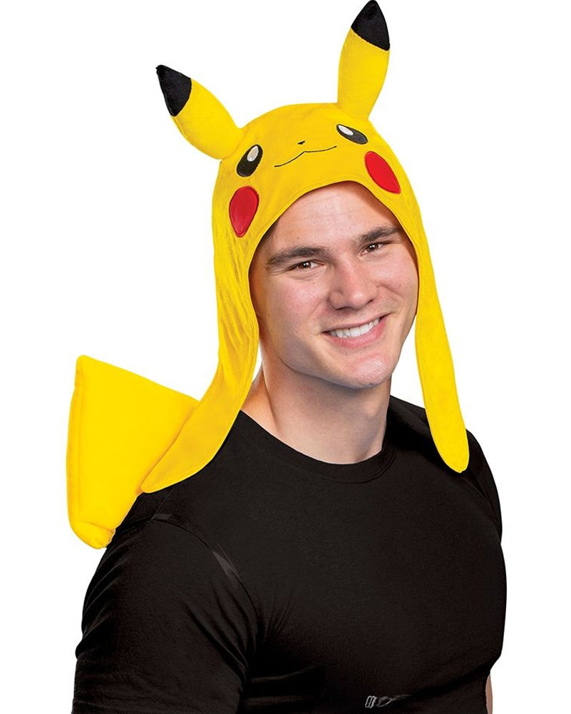 Pokemon Pikachu Hat and Tail Set