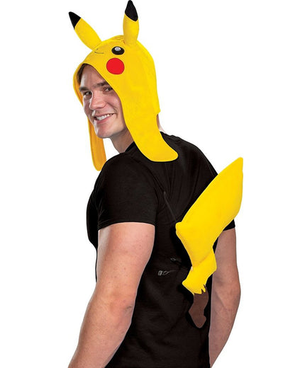 Pokemon Pikachu Hat and Tail Set
