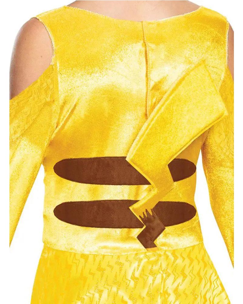 Pokemon Pikachu Dress Deluxe Girls Costume