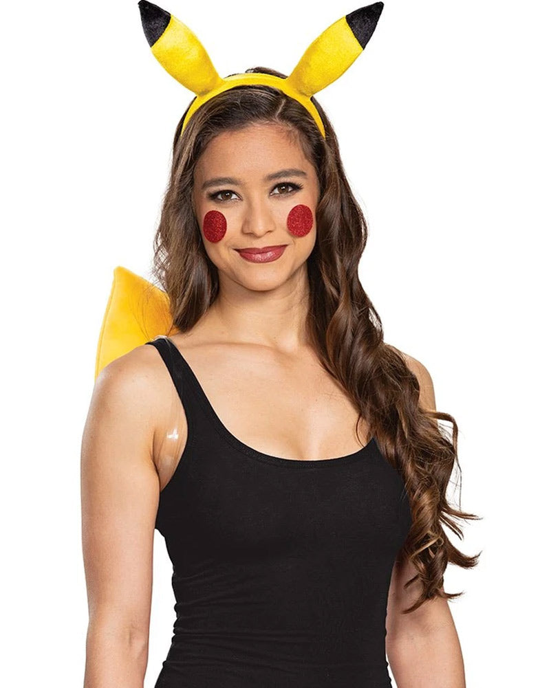 Pokemon Pikachu Headband and Tail Set
