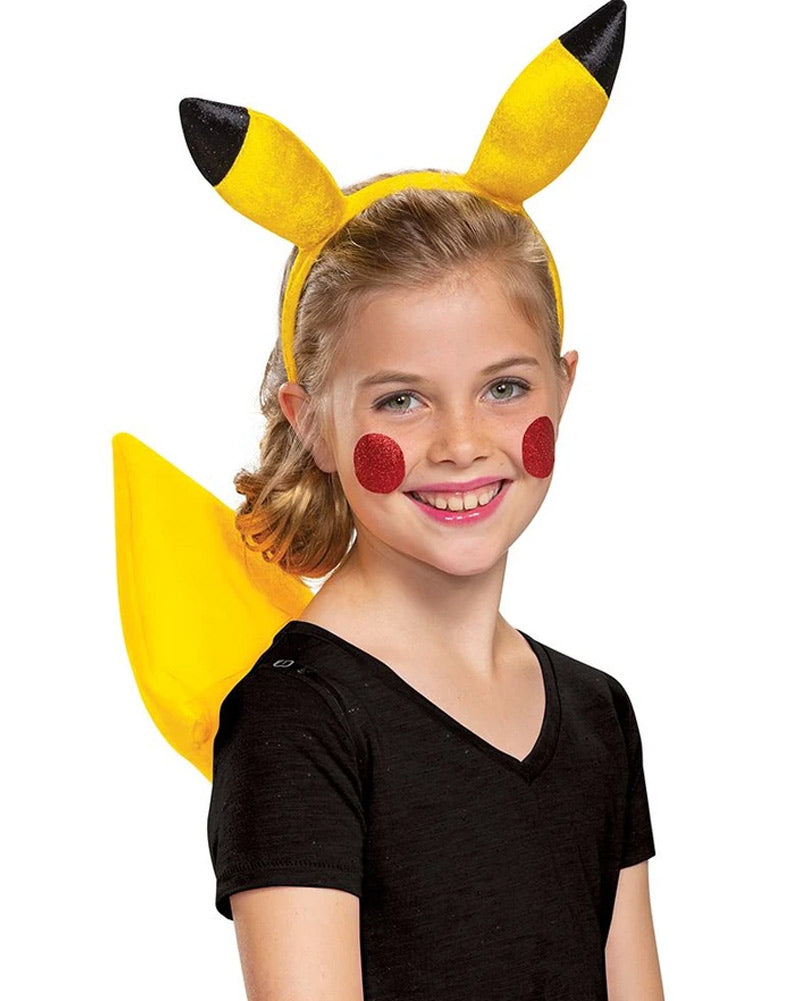 Pokemon Pikachu Headband and Tail Set