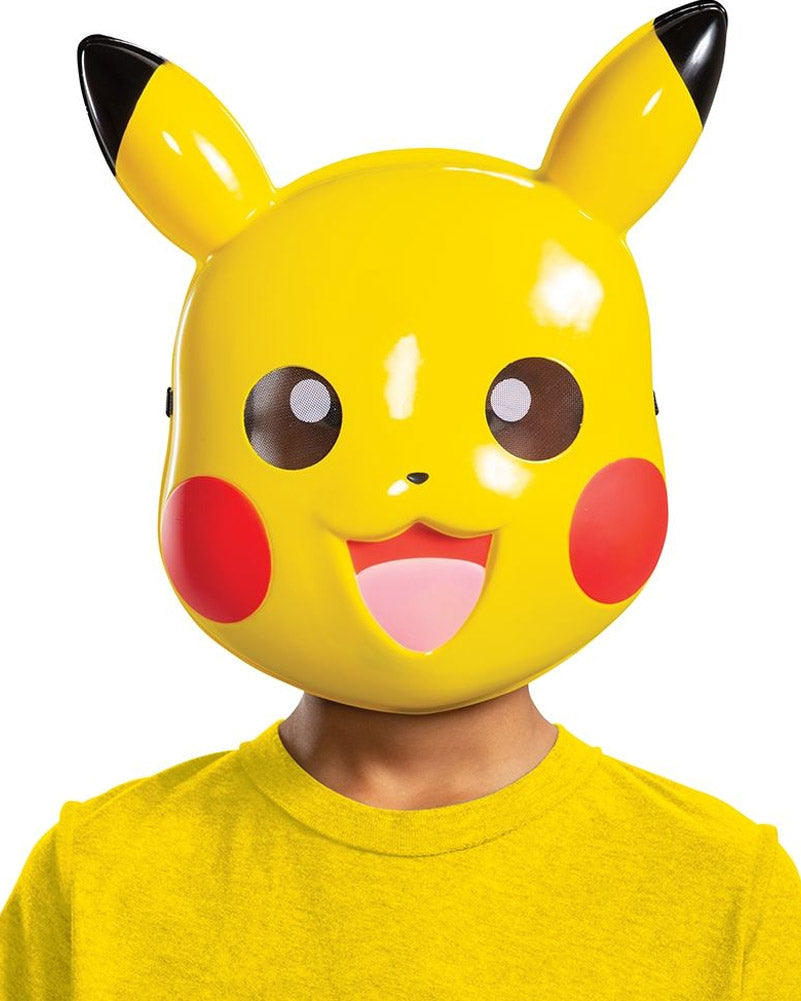 Pokemon Pikachu Kids Half Mask – CostumeBox Australia