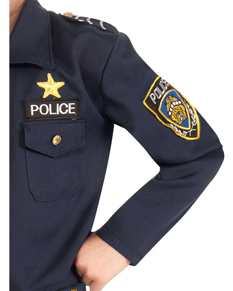 Police Officer Boys Costume