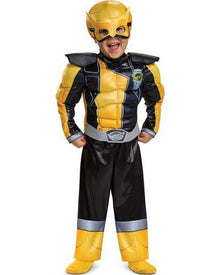 Power Rangers Gold Ranger Beast Morpher Classic Muscle Toddler Costume
