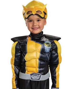 Power Rangers Gold Ranger Beast Morpher Classic Muscle Toddler Costume