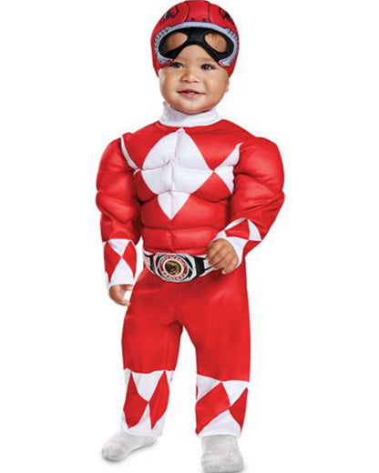 Power Rangers Red Ranger Muscle Toddler Costume