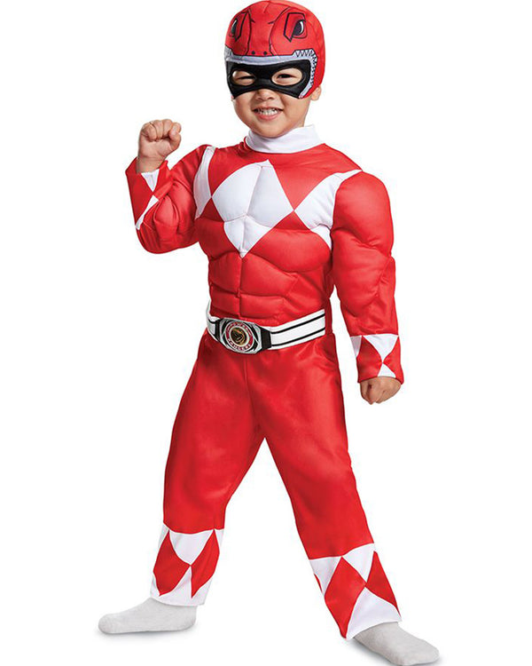 Power Rangers Red Ranger Muscle Toddler Costume