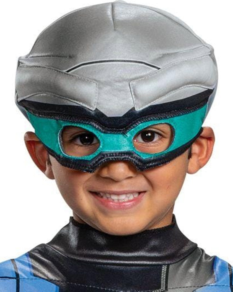 Power Rangers Silver Ranger Beast Morpher Classic Muscle Toddler Costume