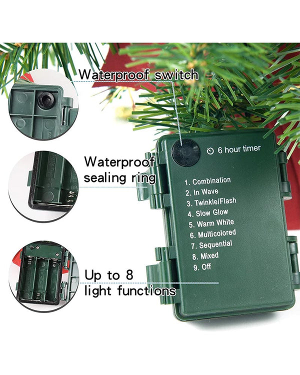 Prelit Tabletop Tree with Christmas LED Lights