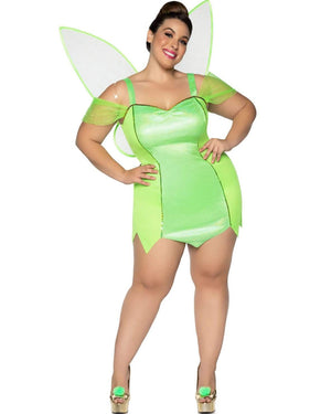 Pretty Pixie Womens Plus Size Costume
