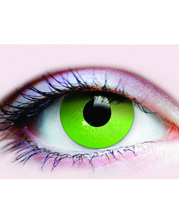 Primal 14.5mm Lime Green Contact Lenses