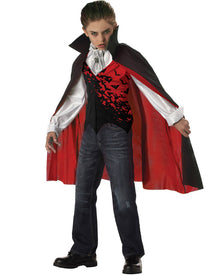 Prince of Darkness Vampire Boys Halloween Costume