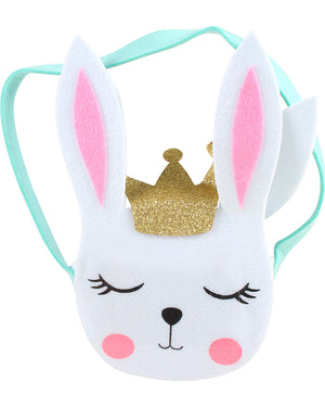 Princess Bunny Easter Felt Treat Bag 24cm