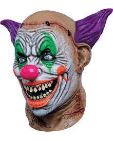 Psycho Neon Clown Deluxe Halloween Mask