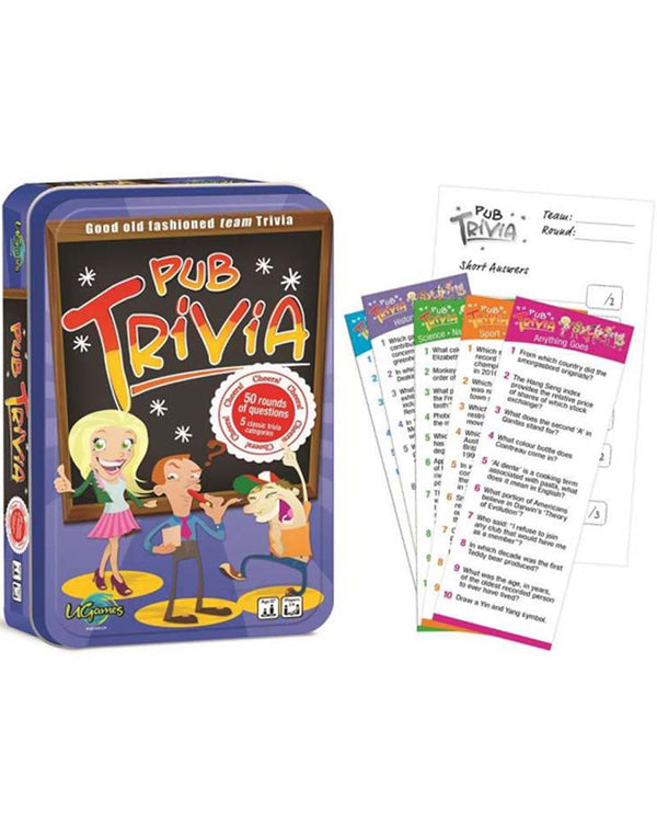 Pub Trivia Game Tin Edition