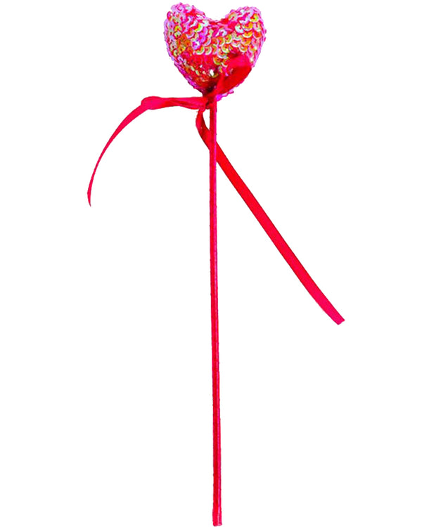 Puffy Heart Hot Pink Wand