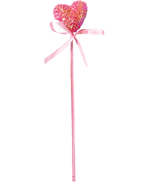 Puffy Heart Light Pink Wand
