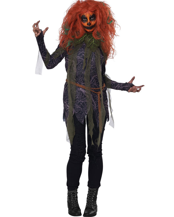 Pumpkin Monster Womens Costume