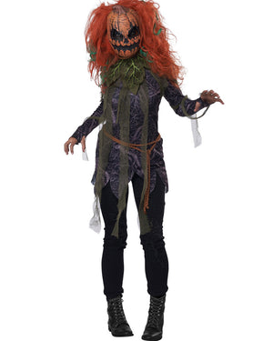 Pumpkin Monster Womens Costume