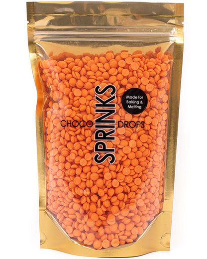 SPRINKS Pumpkin Orange Choco Drops 500g