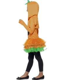 Pumpkin Tutu Dress Girls Halloween Costume