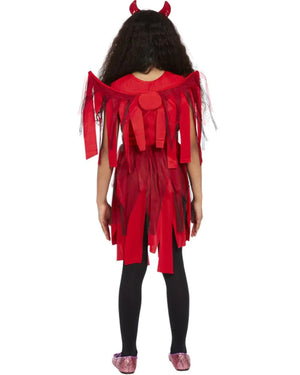 Sequin Devil Girls Costume