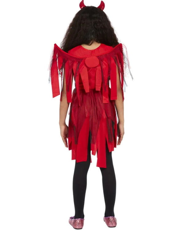 Sequin Devil Girls Costume