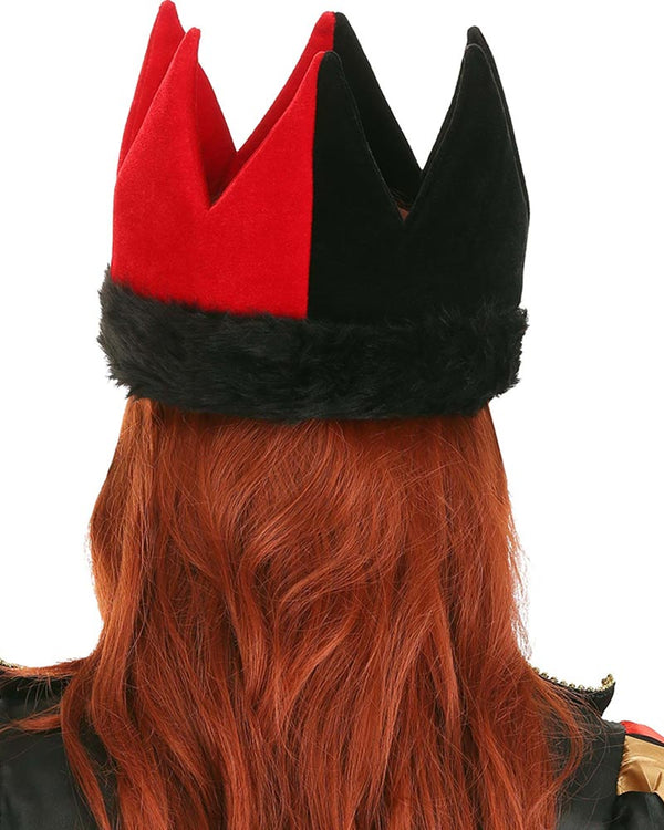 Plush Queen of Hearts Crown