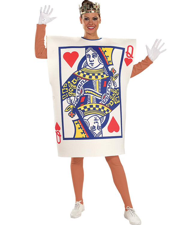 Queen Of Hearts Tunic Womens Costume