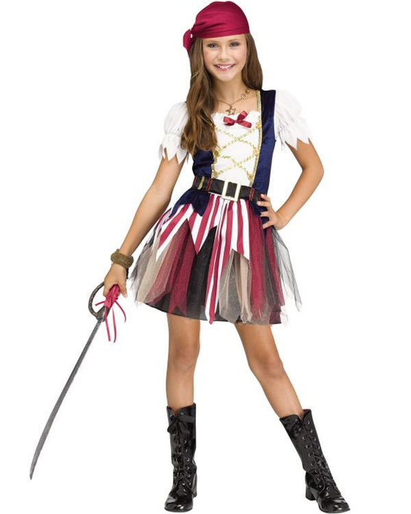 Queen of the Seas Girls Costume