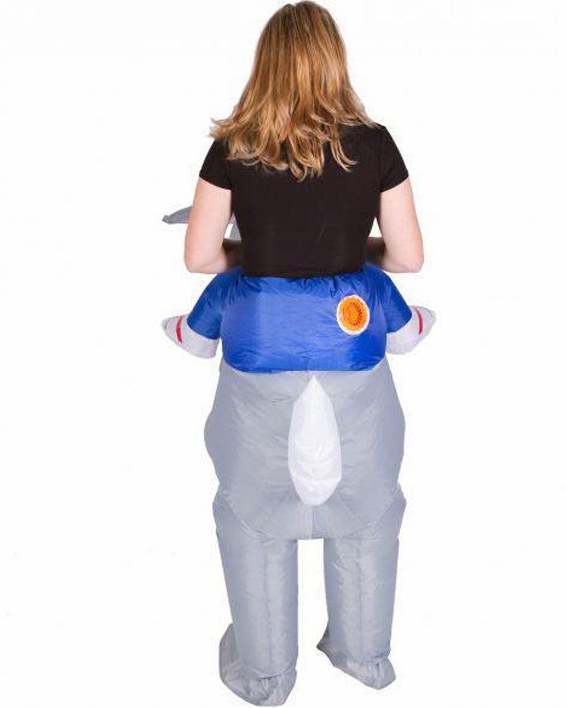 Rabbit Ride On Inflatable Adult Costume