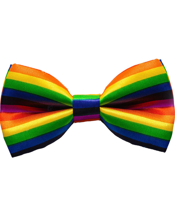 Rainbow Bow Tie