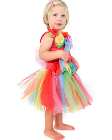 Garden Fairy Rainbow Girls Toddler Costume