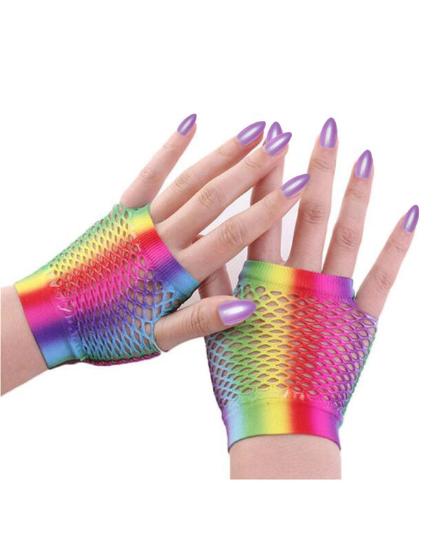 Rainbow Gloves