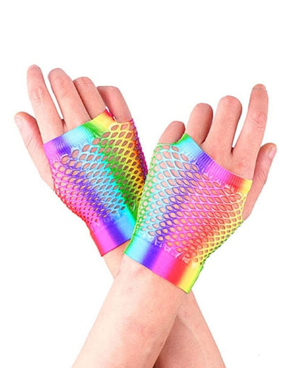 Rainbow Gloves