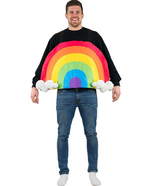 Rainbow Foam Adult Costume