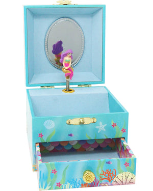Rainbow Mermaid Small Musical Jewellery Box
