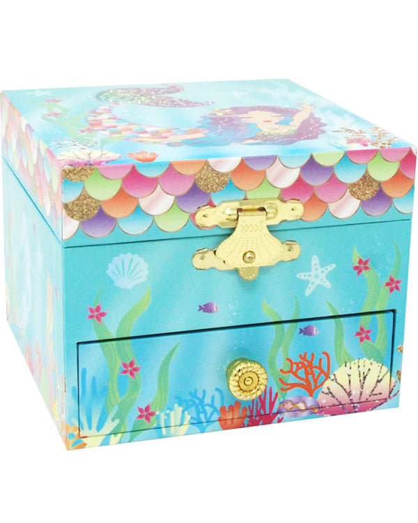 Rainbow Mermaid Small Musical Jewellery Box