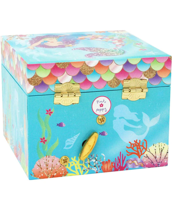 Rainbow Mermaid Small Musical Jewellery Box