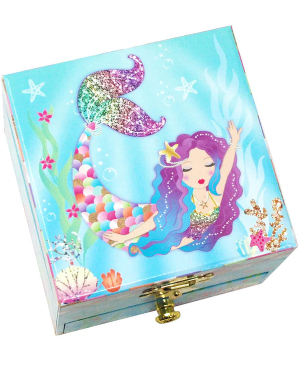 Rainbow Mermaid Small Musical Jewellery Box