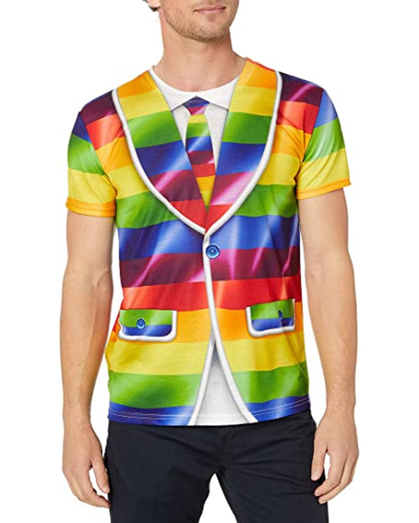 Rainbow Pride Faux Real Shirt