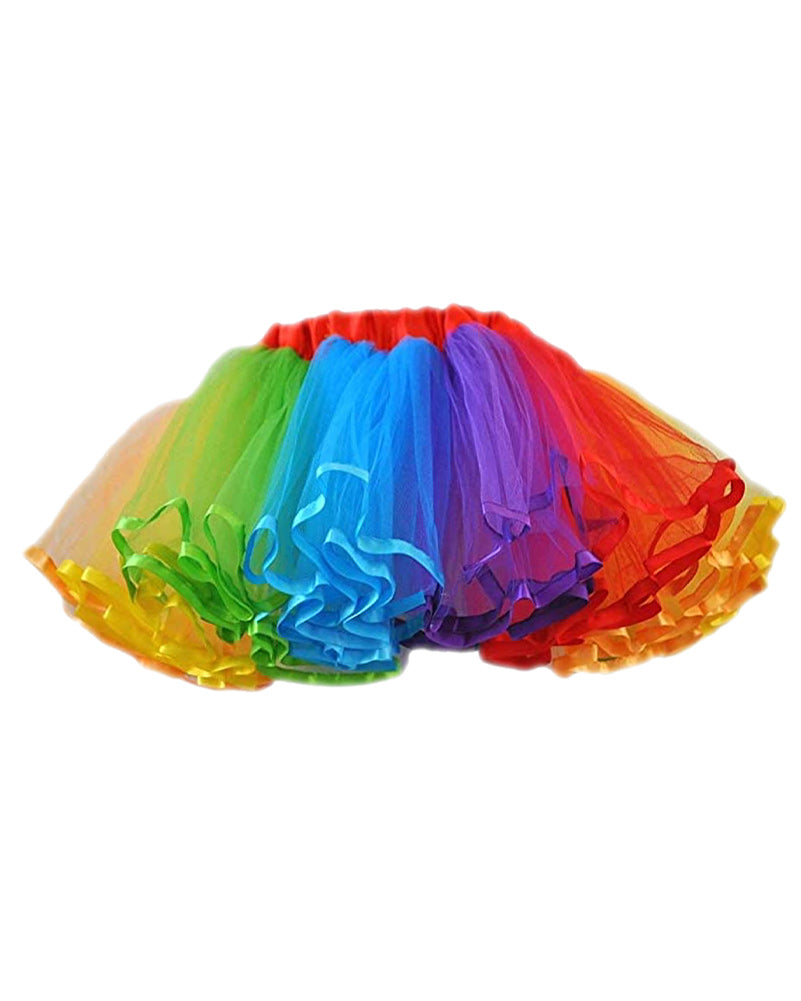 Rainbow Tulle Tutu