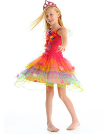 Wildrose Fairy Rainbow Girls Costume
