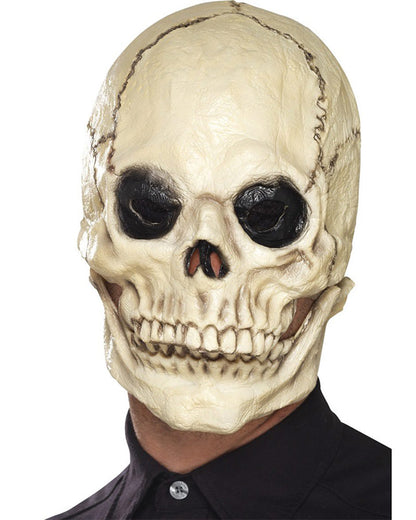 Realistic Skull Mask with Moving Jaw
