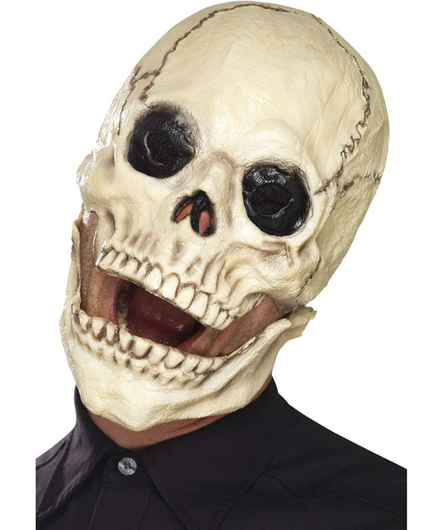 Realistic Skull Mask with Moving Jaw
