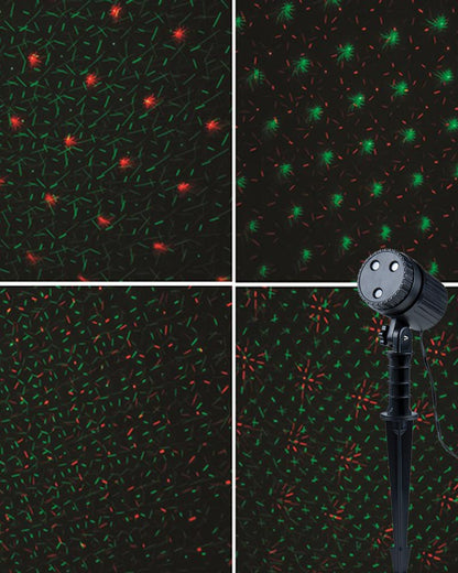 Red and Green Dots Laser Projector